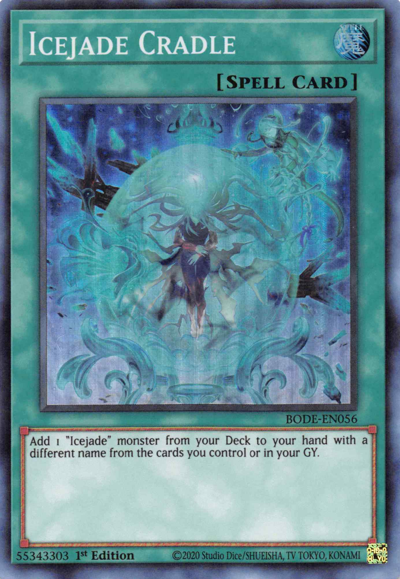 Icejade Cradle [BODE-EN056] Super Rare | Mega City Incorporated