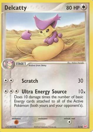 Delcatty (3/10) [EX: Trainer Kit - Latias] | Mega City Incorporated