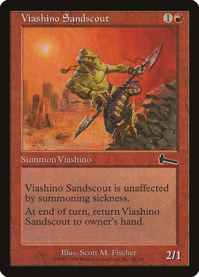 Viashino Sandscout [Urza's Legacy] | Mega City Incorporated