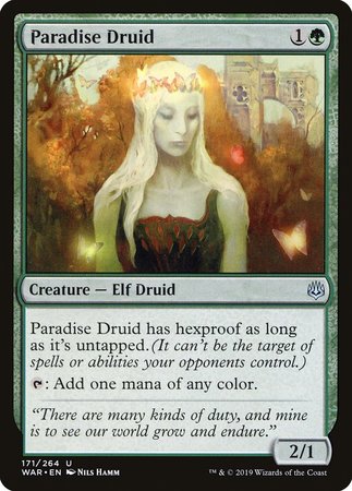 Paradise Druid [War of the Spark] | Mega City Incorporated