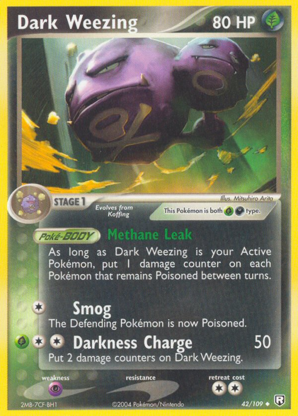 Dark Weezing (42/109) [EX: Team Rocket Returns] | Mega City Incorporated