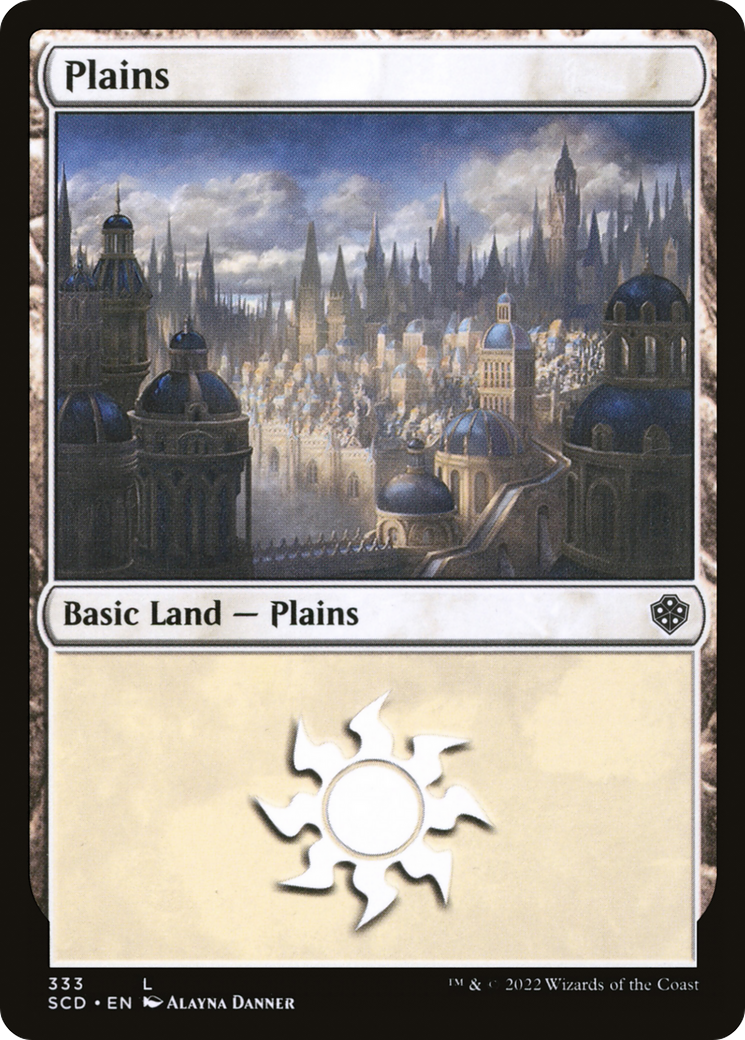 Plains [Starter Commander Decks] | Mega City Incorporated