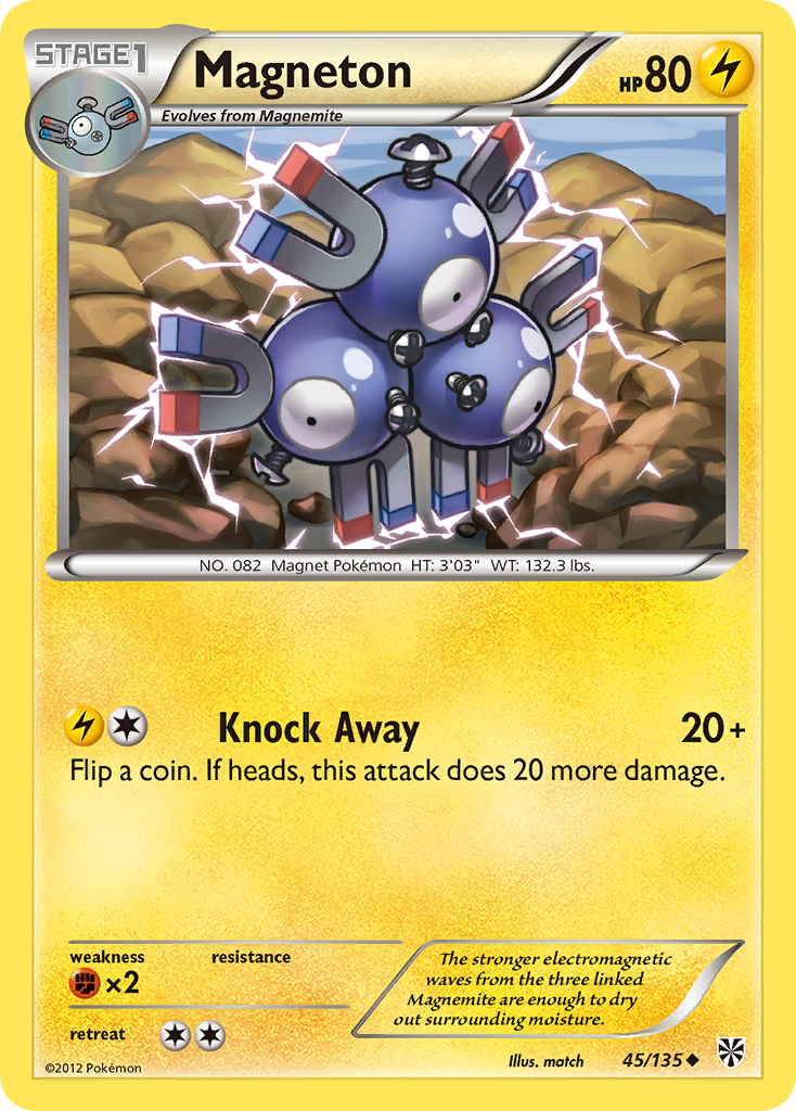 Magneton (45/135) [Black & White: Plasma Storm] | Mega City Incorporated