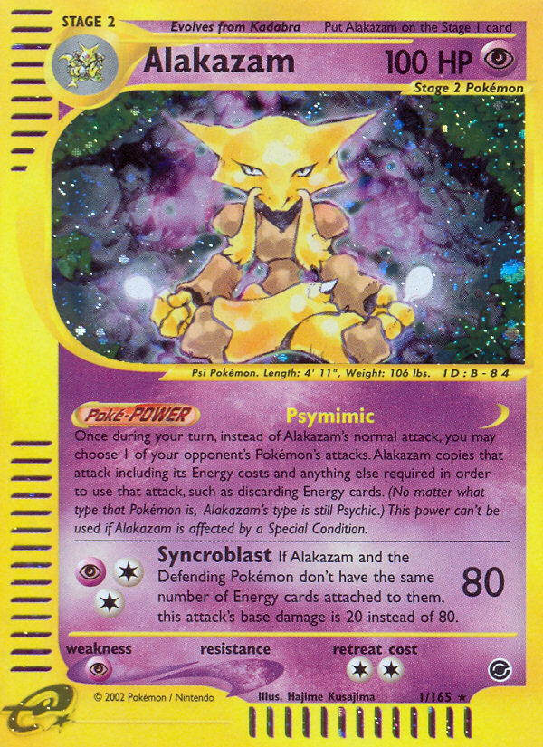 Alakazam (1/165) [Expedition: Base Set] | Mega City Incorporated