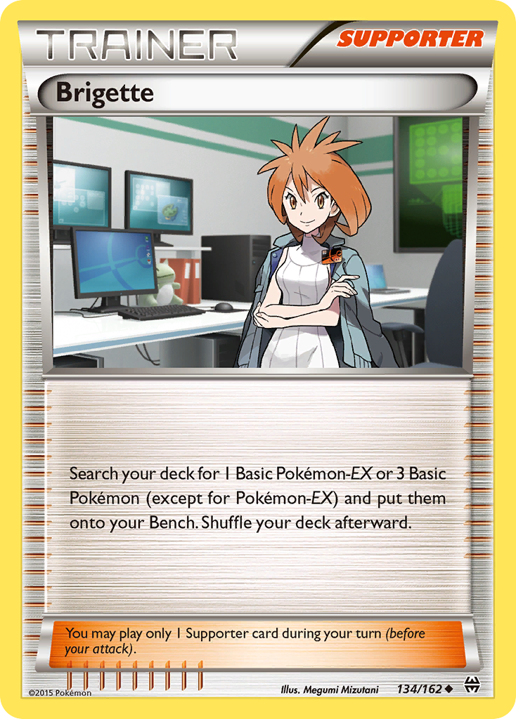 Brigette (134/162) [XY: BREAKthrough] | Mega City Incorporated