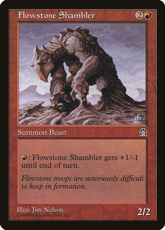 Flowstone Shambler [Stronghold] | Mega City Incorporated