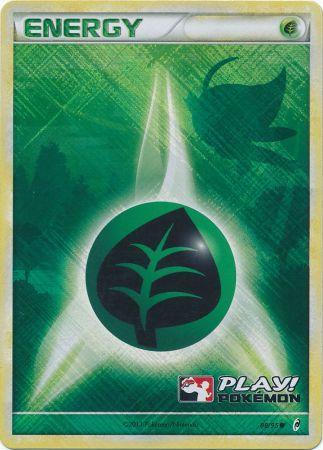 Grass Energy (88/95) (Play Pokemon Promo) [HeartGold & SoulSilver: Call of Legends] | Mega City Incorporated