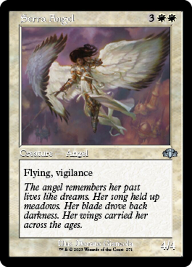 Serra Angel (Retro) [Dominaria Remastered] | Mega City Incorporated