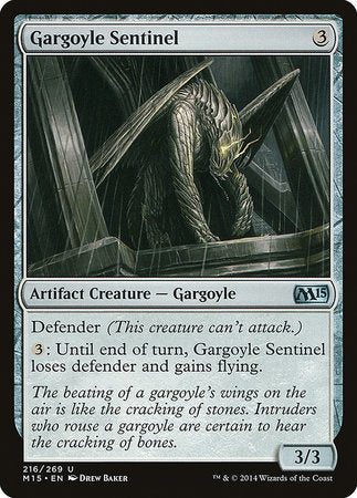 Gargoyle Sentinel [Magic 2015] | Mega City Incorporated