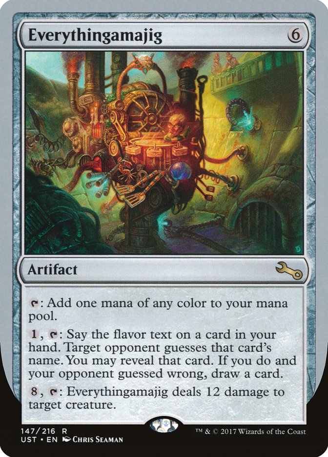 Everythingamajig ("Add one Mana") [Unstable] | Mega City Incorporated
