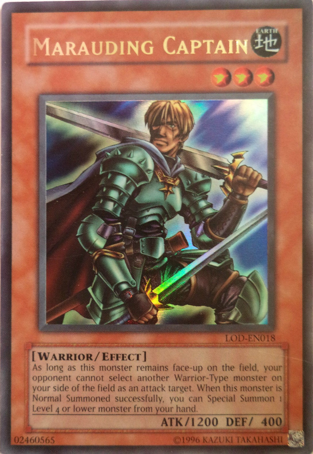 Marauding Captain [LOD-EN018] Ultra Rare | Mega City Incorporated