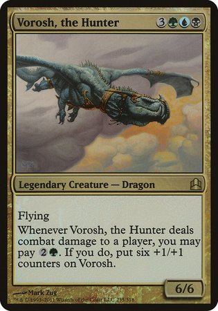 Vorosh, the Hunter (Oversized) [Commander 2011 Oversized] | Mega City Incorporated