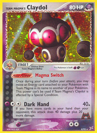 Team Magma's Claydol (8/95) [EX: Team Magma vs Team Aqua] | Mega City Incorporated