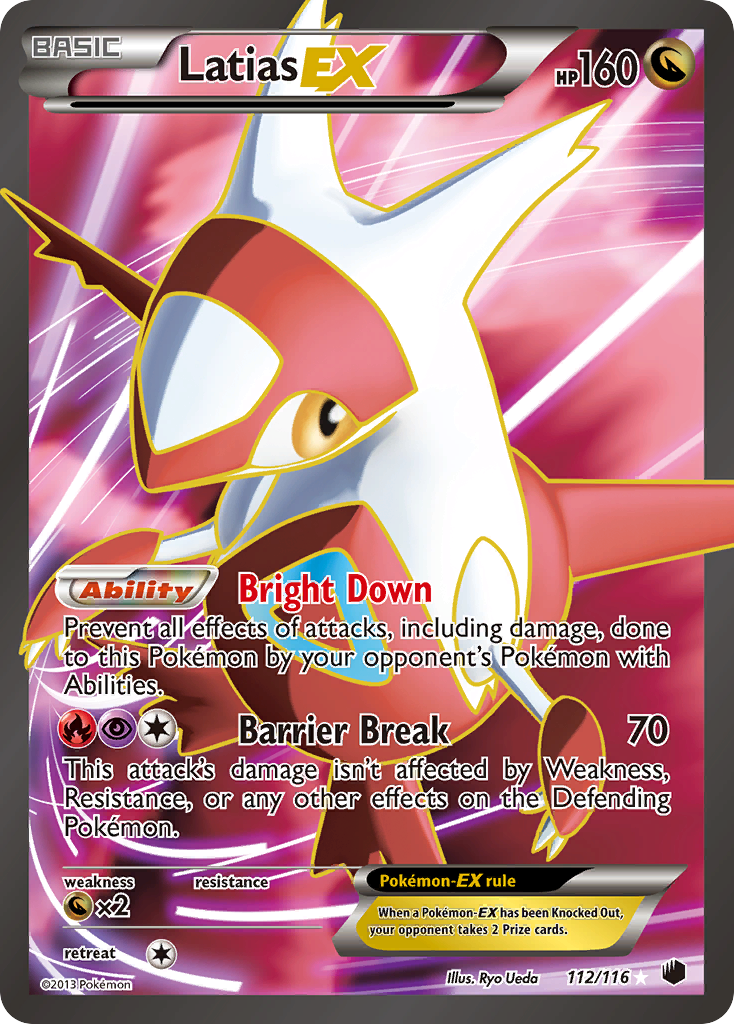 Latias EX (112/116) [Black & White: Plasma Freeze] | Mega City Incorporated