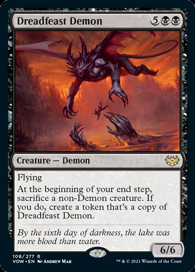 Dreadfeast Demon [Innistrad: Crimson Vow] | Mega City Incorporated