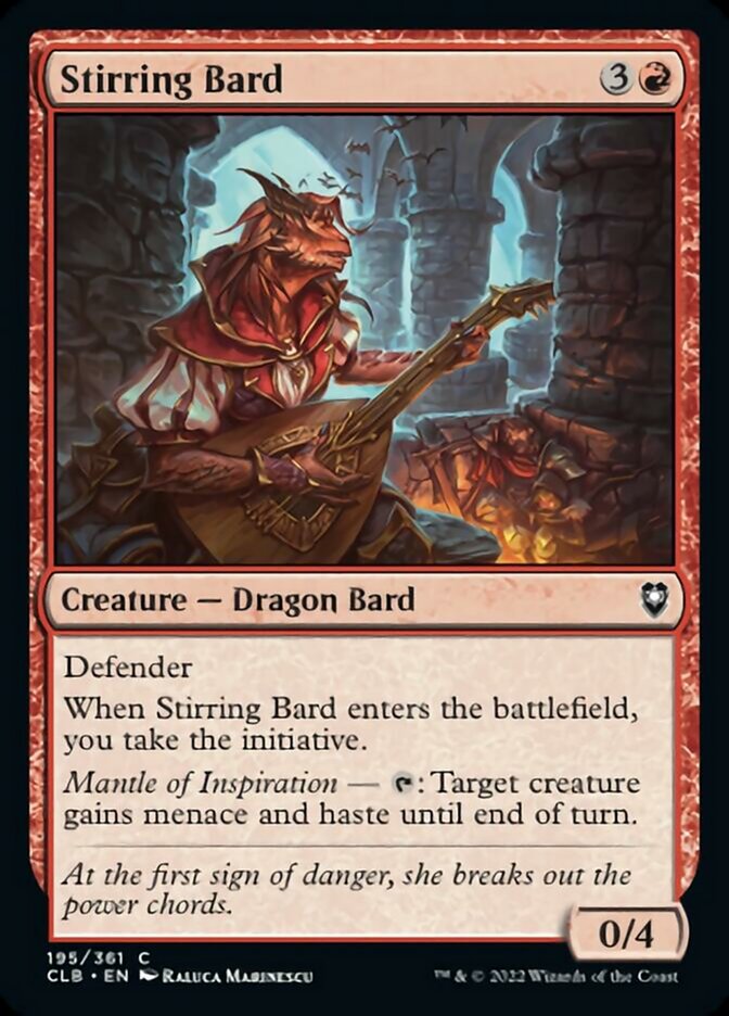 Stirring Bard [Commander Legends: Battle for Baldur's Gate] | Mega City Incorporated