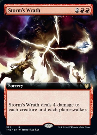 Storm's Wrath (Extended Art) [Theros Beyond Death] | Mega City Incorporated