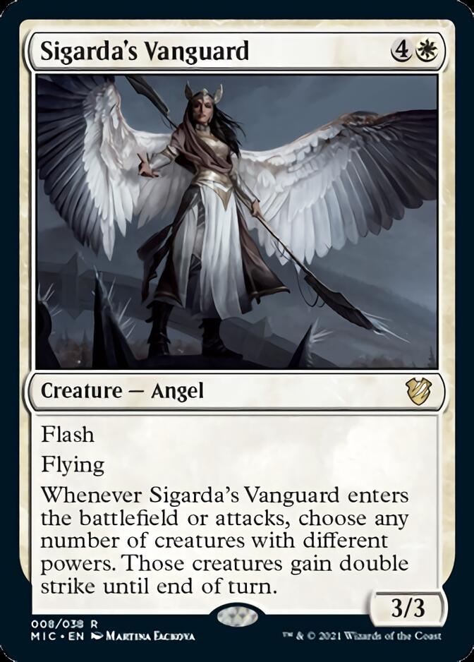 Sigarda's Vanguard [Innistrad: Midnight Hunt Commander] | Mega City Incorporated