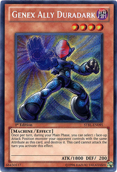 Genex Ally Duradark [STBL-EN095] Secret Rare | Mega City Incorporated
