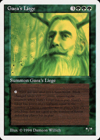 Gaea's Liege [Summer Magic / Edgar] | Mega City Incorporated