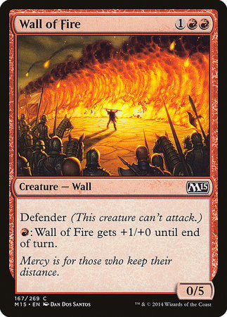 Wall of Fire [Magic 2015] | Mega City Incorporated