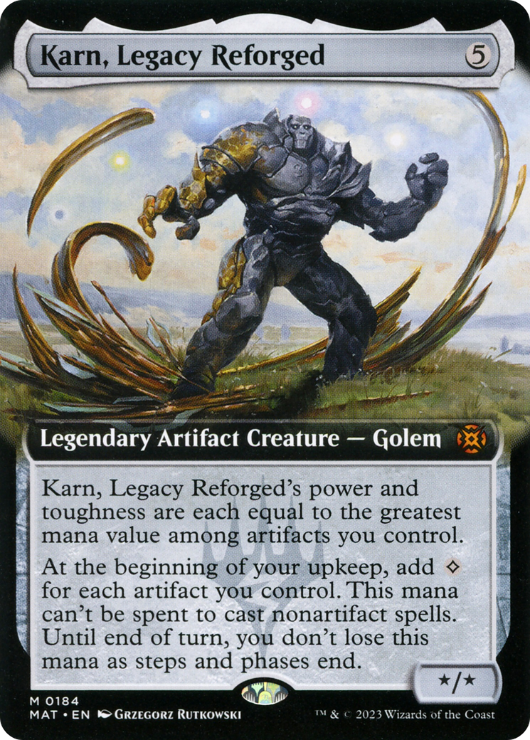 Karn, Legacy Reforged (Extended Art) [March of the Machine: The Aftermath] | Mega City Incorporated