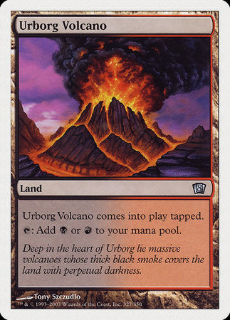 Urborg Volcano [Eighth Edition] | Mega City Incorporated