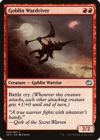 Goblin Wardriver [Duel Decks: Merfolk vs. Goblins] | Mega City Incorporated