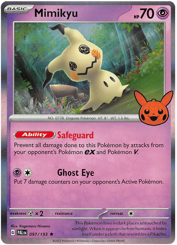 Mimikyu (097/193) [Trick or Trade 2023] | Mega City Incorporated