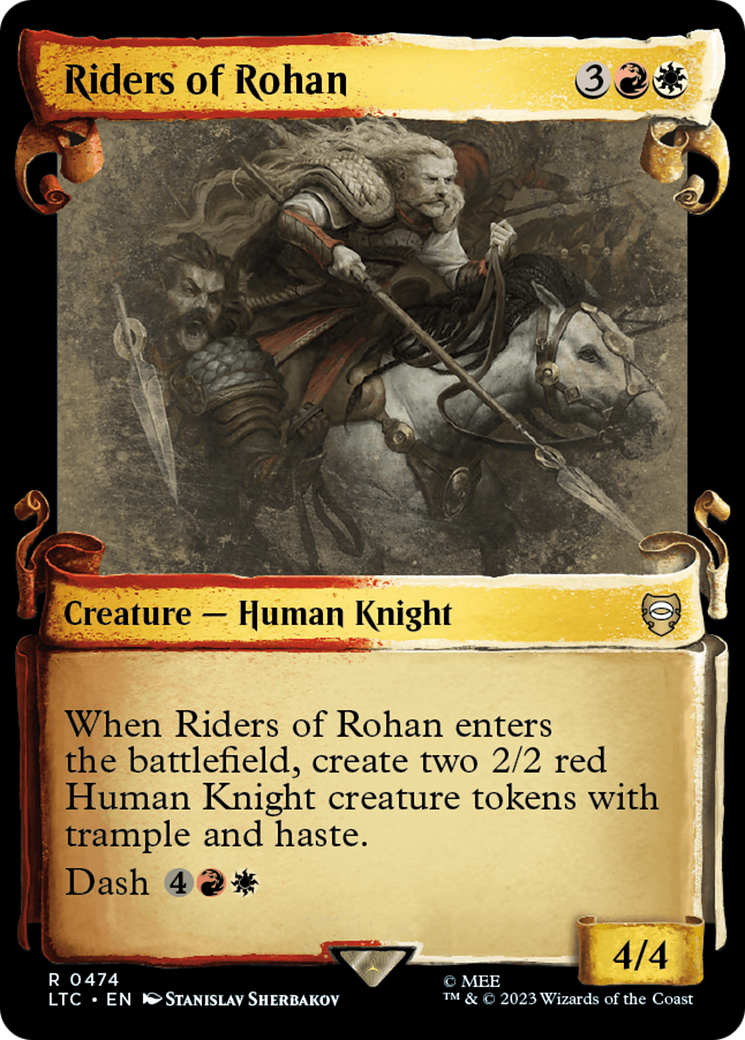 Riders of Rohan [The Lord of the Rings: Tales of Middle-Earth Commander Showcase Scrolls] | Mega City Incorporated