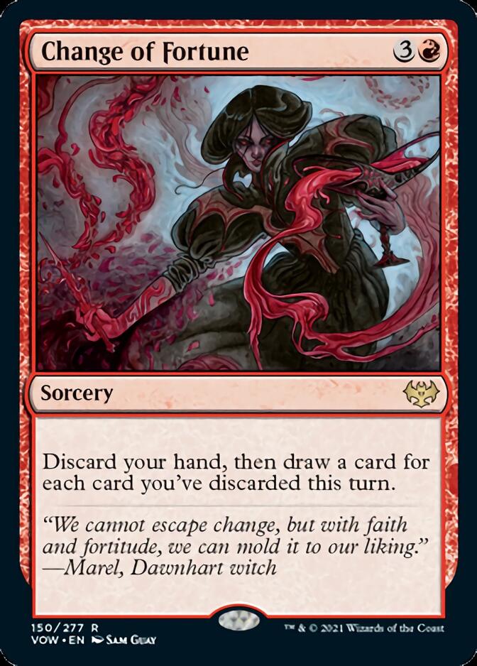 Change of Fortune [Innistrad: Crimson Vow] | Mega City Incorporated