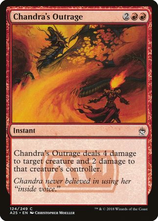 Chandra's Outrage [Masters 25] | Mega City Incorporated
