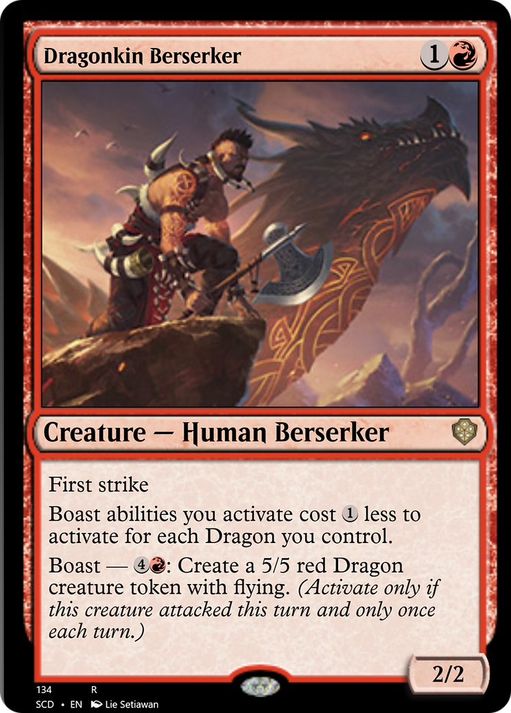 Dragonkin Berserker [Starter Commander Decks] | Mega City Incorporated