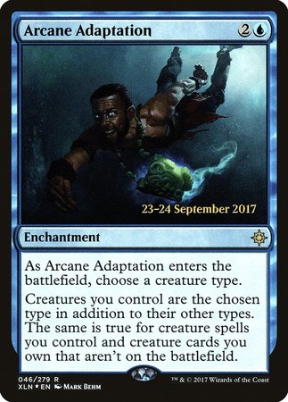 Arcane Adaptation [Ixalan Promos] | Mega City Incorporated