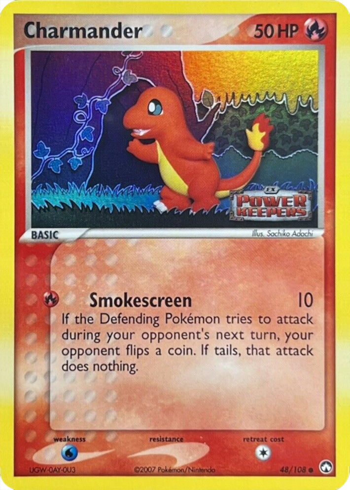 Charmander (48/108) (Stamped) [EX: Power Keepers] | Mega City Incorporated