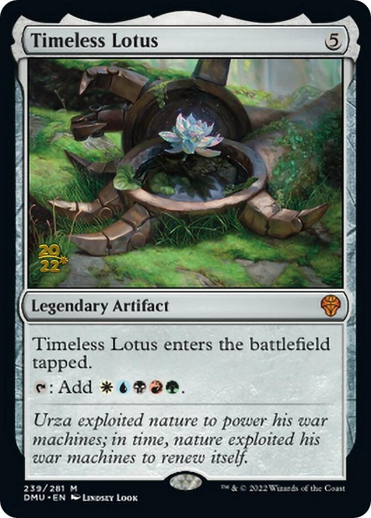 Timeless Lotus [Dominaria United Prerelease Promos] | Mega City Incorporated