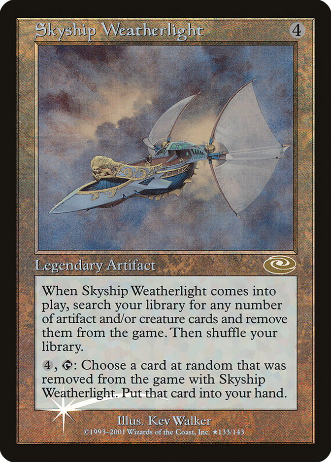 Skyship Weatherlight (Kev Walker) [Planeshift] | Mega City Incorporated