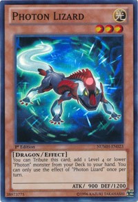 Photon Lizard [NUMH-EN023] Super Rare | Mega City Incorporated