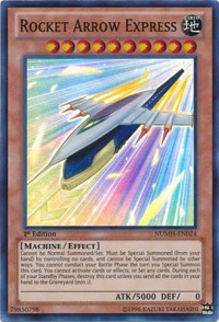 Rocket Arrow Express [NUMH-EN024] Super Rare | Mega City Incorporated