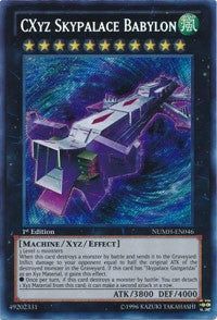 CXyz Skypalace Babylon [NUMH-EN046] Secret Rare | Mega City Incorporated