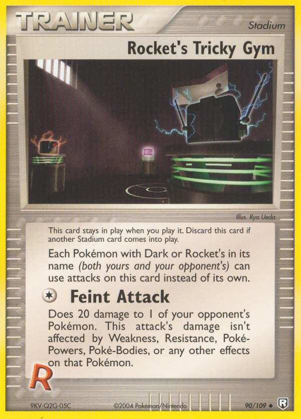 Rocket's Tricky Gym (90/109) [EX: Team Rocket Returns] | Mega City Incorporated