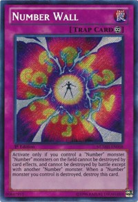 Number Wall [NUMH-EN058] Secret Rare | Mega City Incorporated