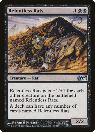 Relentless Rats [Magic 2010] | Mega City Incorporated