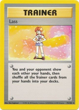 Lass (75/102) [Base Set Unlimited] | Mega City Incorporated