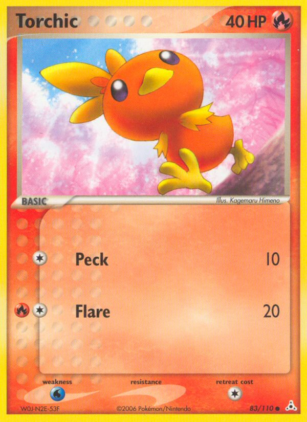 Torchic (83/110) [EX: Holon Phantoms] | Mega City Incorporated