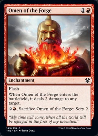 Omen of the Forge [Theros Beyond Death] | Mega City Incorporated