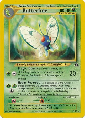 Butterfree (19/75) [Neo Discovery Unlimited] | Mega City Incorporated