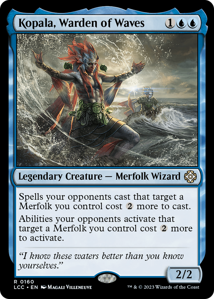 Kopala, Warden of Waves [The Lost Caverns of Ixalan Commander] | Mega City Incorporated