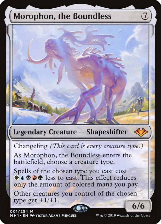 Morophon, the Boundless (Promo Pack) [Modern Horizons Promos] | Mega City Incorporated