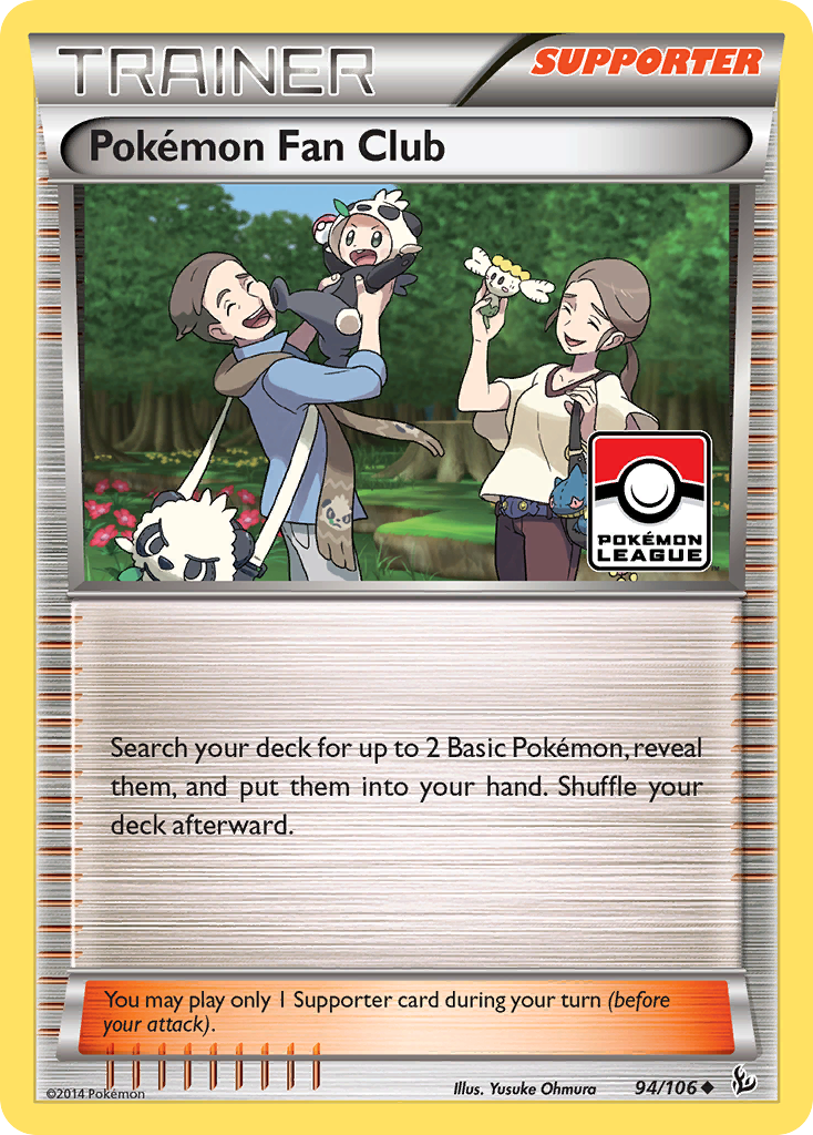 Pokemon Fan Club (94/106) [XY: Flashfire] | Mega City Incorporated